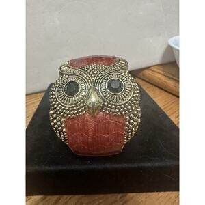 Sequin Nordstrom Multicolor OWL Wide Statement Enamel Bangle Bracelet $68 #230